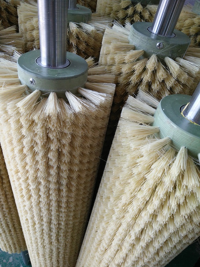 劍麻植物毛刷輥成品樣品劍麻部分詳細剖面圖片